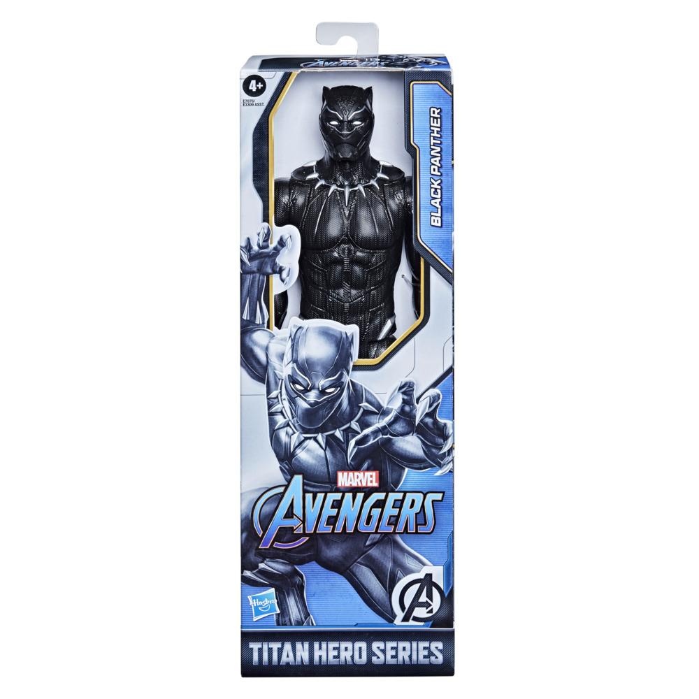 JUGUETE AVENGERS MARVEL TITAN HERO FIGURE BLACK PANTHER - 2
