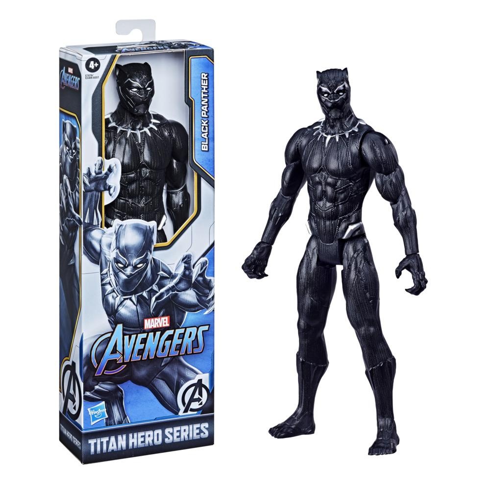 JUGUETE AVENGERS MARVEL TITAN HERO FIGURE BLACK PANTHER - 3