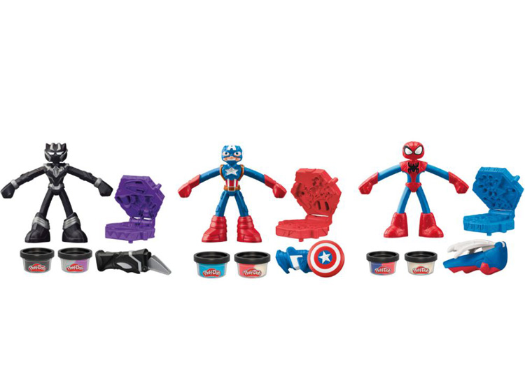 MASAS PLAY-DOH AVENGERS ASST MARVEL HÉROE SURTIDO - 2