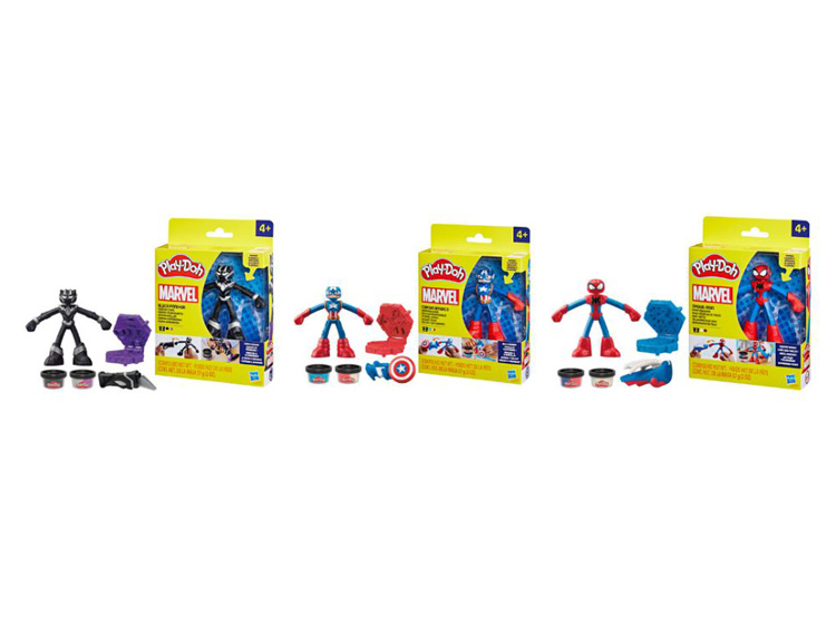 MASAS PLAY-DOH AVENGERS ASST MARVEL HÉROE SURTIDO - 3