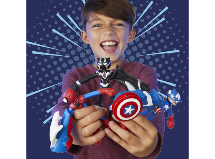 MASAS PLAY-DOH AVENGERS ASST MARVEL HÉROE SURTIDO - 5