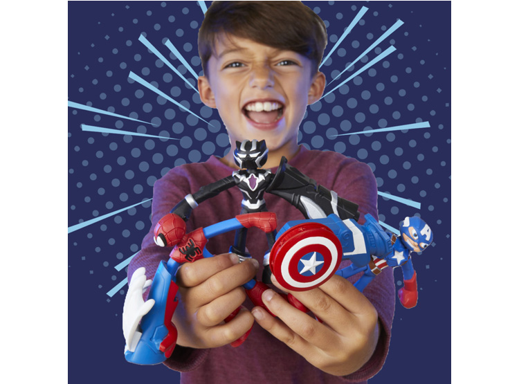 MASAS PLAY-DOH AVENGERS ASST MARVEL HÉROE SURTIDO - 5