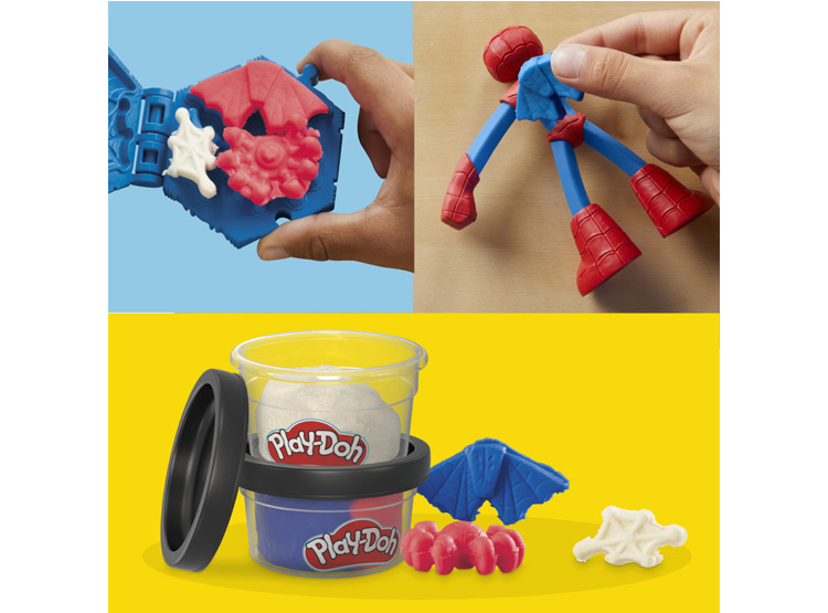MASAS PLAY-DOH AVENGERS ASST MARVEL HÉROE SURTIDO - 10