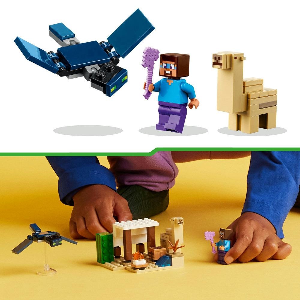 Ripley - BLOQUES CONSTRUCCION LEGO 21251 LA EXPEDICION STEVE AL ...