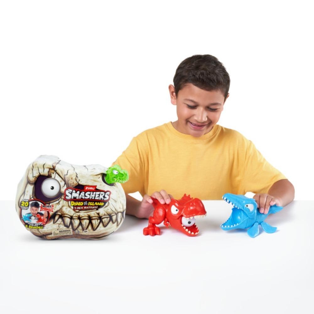 FIGURA ACCIÓN SMASHERS MINI CALAVERA DINO - 2