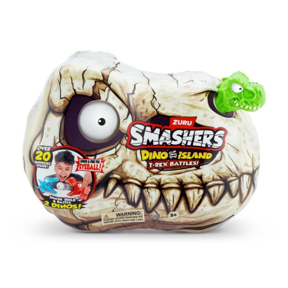 FIGURA ACCIÓN SMASHERS MINI CALAVERA DINO - 5