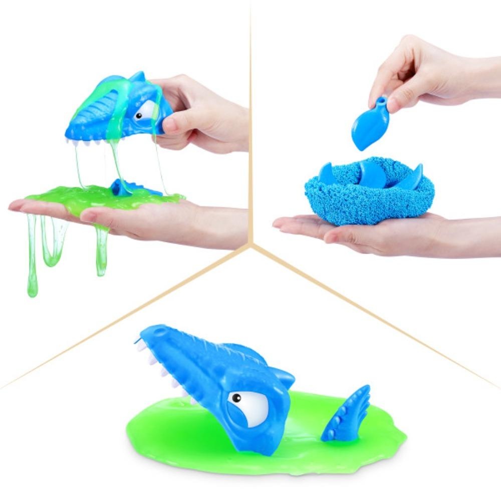 FIGURA ACCIÓN SMASHERS MINI CALAVERA DINO - 7