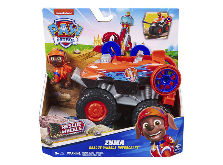 VEHÍCULO PAW PATROL TEMÁTICO RESCUE WHEELS ZUMA - 4