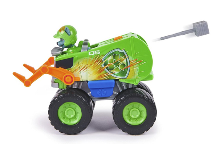 VEHÍCULO PAW PATROL TEMATICO RESCUE WHEELS ROCKY - 2