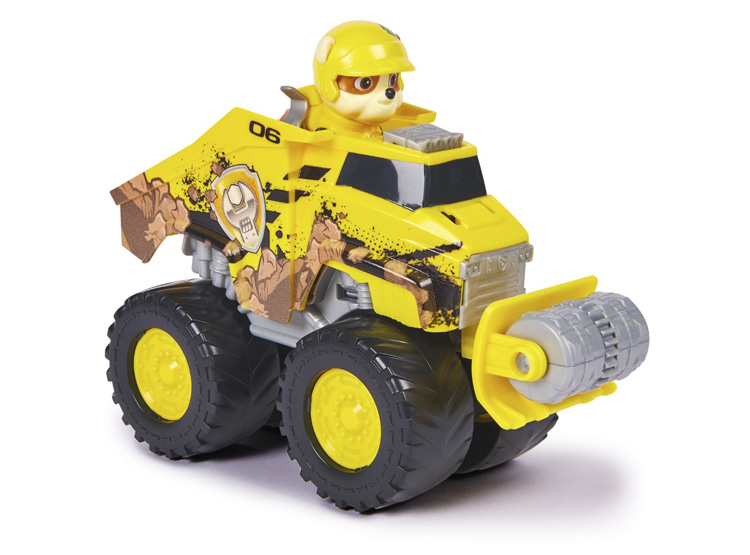 VEHÍCULO PAW PATROL TEMÁTICO RESCUE WHEELS RUBBLE - 2