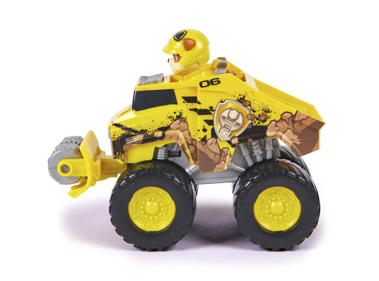 VEHÍCULO PAW PATROL TEMÁTICO RESCUE WHEELS RUBBLE - 3
