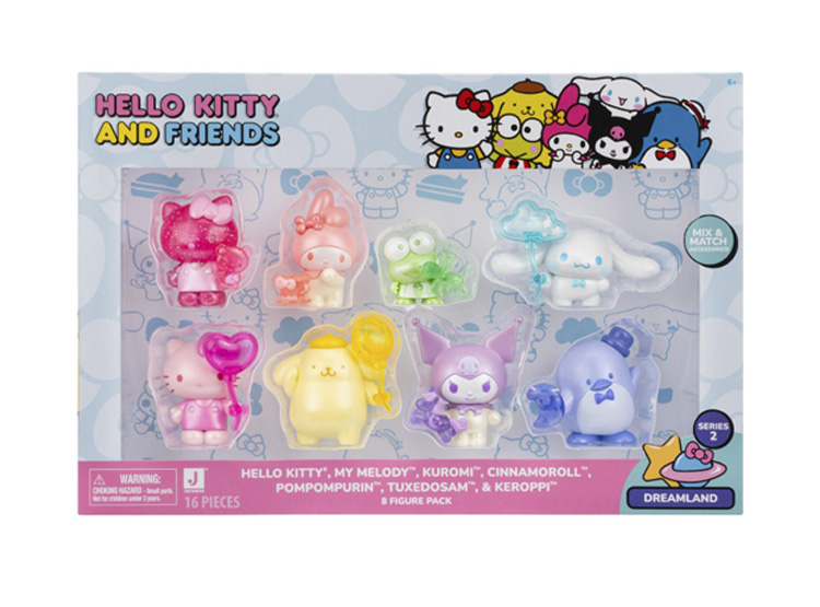 FIGURAS HELLO KITTY AND FRIENDS SET X8 - 4