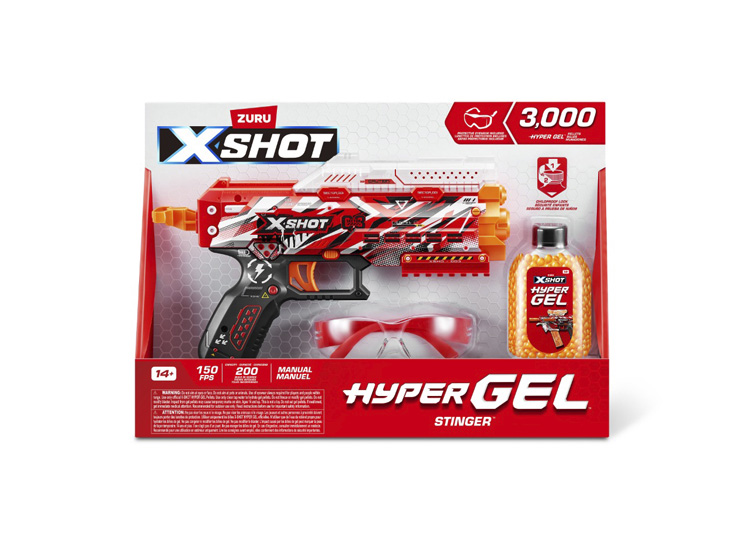 LANZADOR HYPER GEL STINGER X-SHOT 36728 - 5