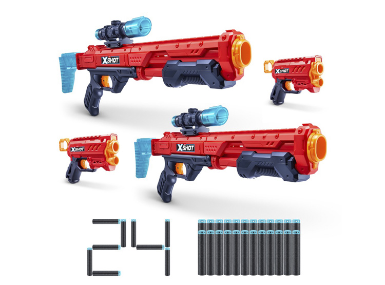 LANZADOR HAWKEYE MICRO X-SHOT 36734X PACKX4 - 1