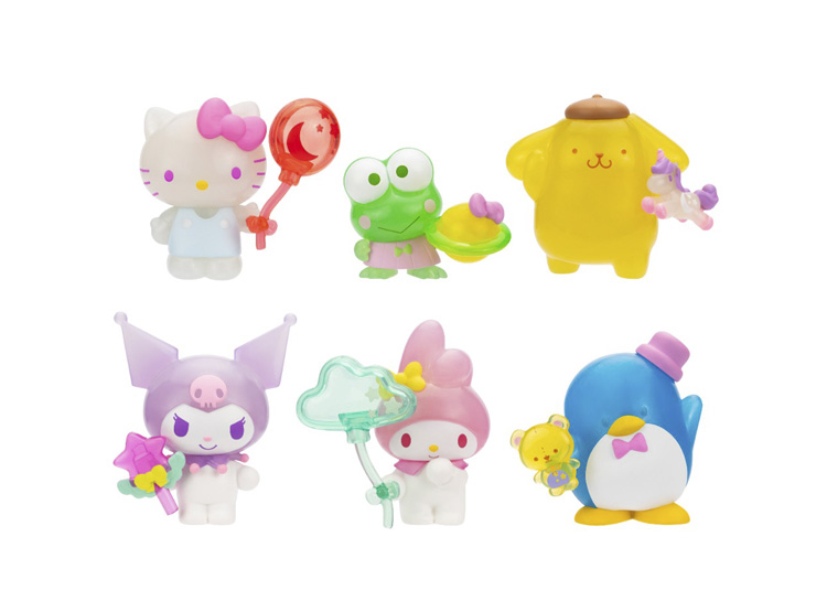 FIGURA HELLO KITTY AND FRIENDS HKT0143-B-PACK X6 - 1