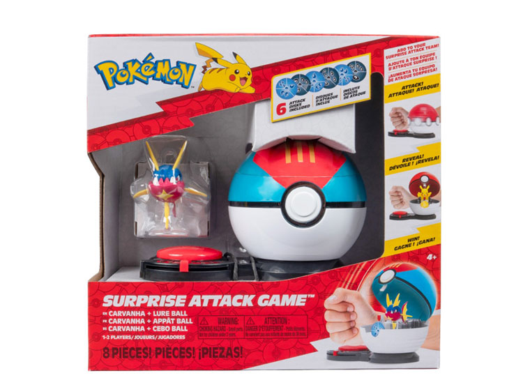 PACK ATAQUE SORPRESA  POKÉMON SURTIDO - 4