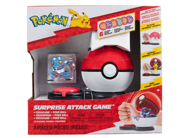 PACK ATAQUE SORPRESA  POKÉMON SURTIDO - 4