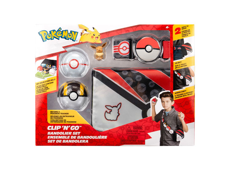 SET DE BANDOLERA CON POKEBOLA Y FIGURA POKÉMON SURTIDO - 7