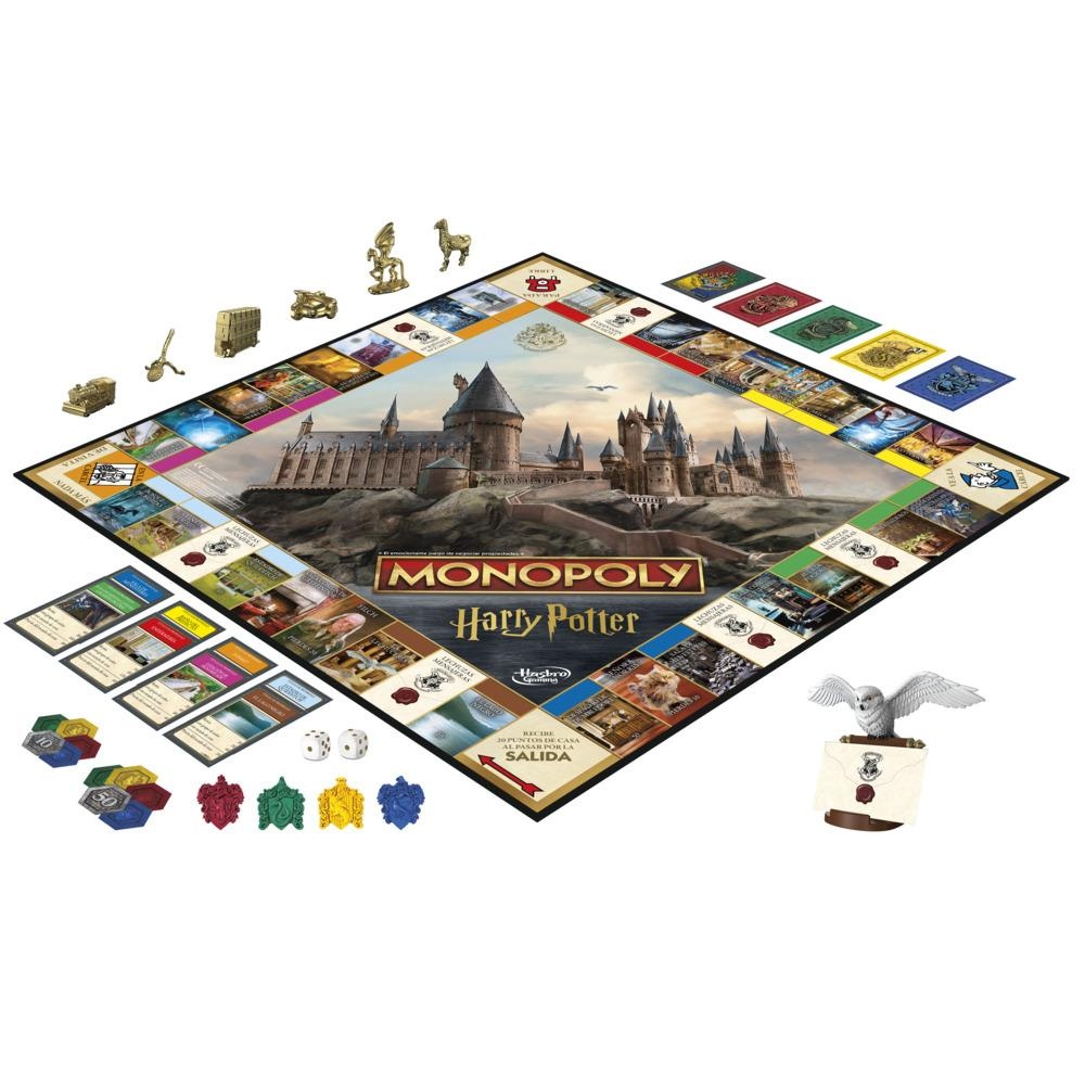 JUEGO MESA MONOPOLY HARRY POTTER F9422 - 2