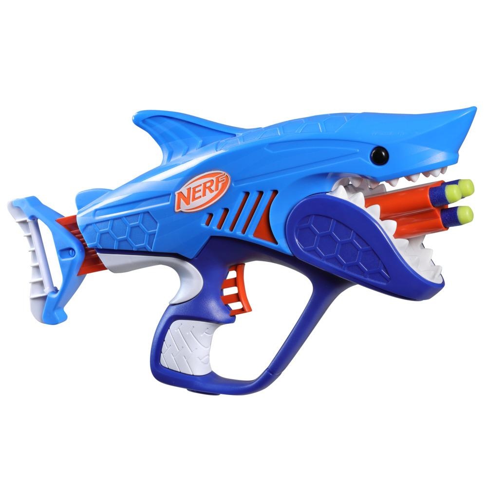 LANZADOR NERF JUNIOR WILD SHARKFIRE - 5