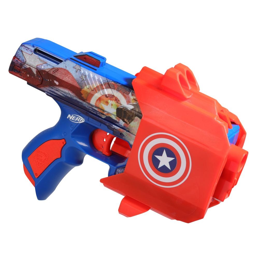 LANZADOR NERF MARVEL CAPITÁN AMÉRICA - 7