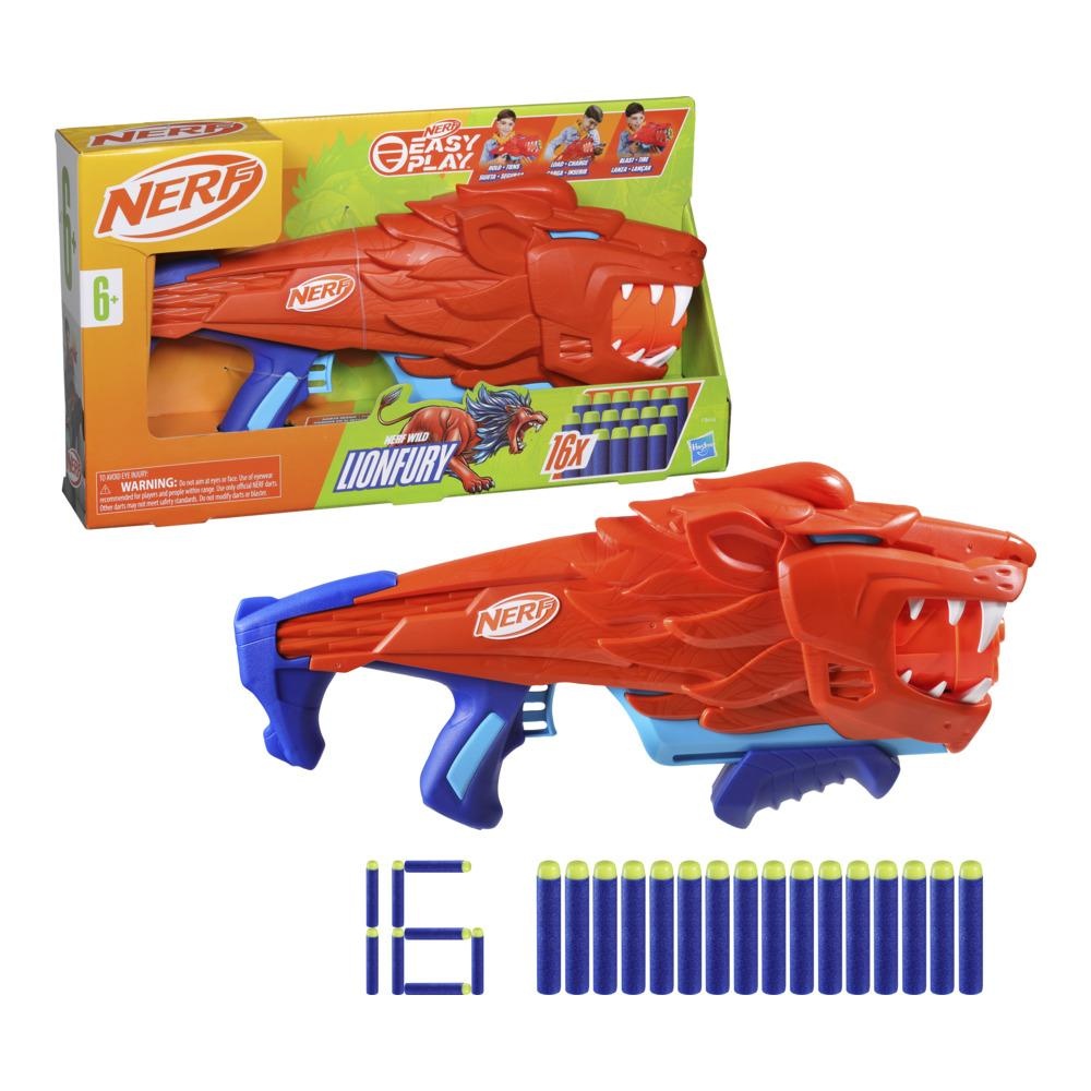 LANZADOR NERF JUNIOR WILD LIONFURY - 3