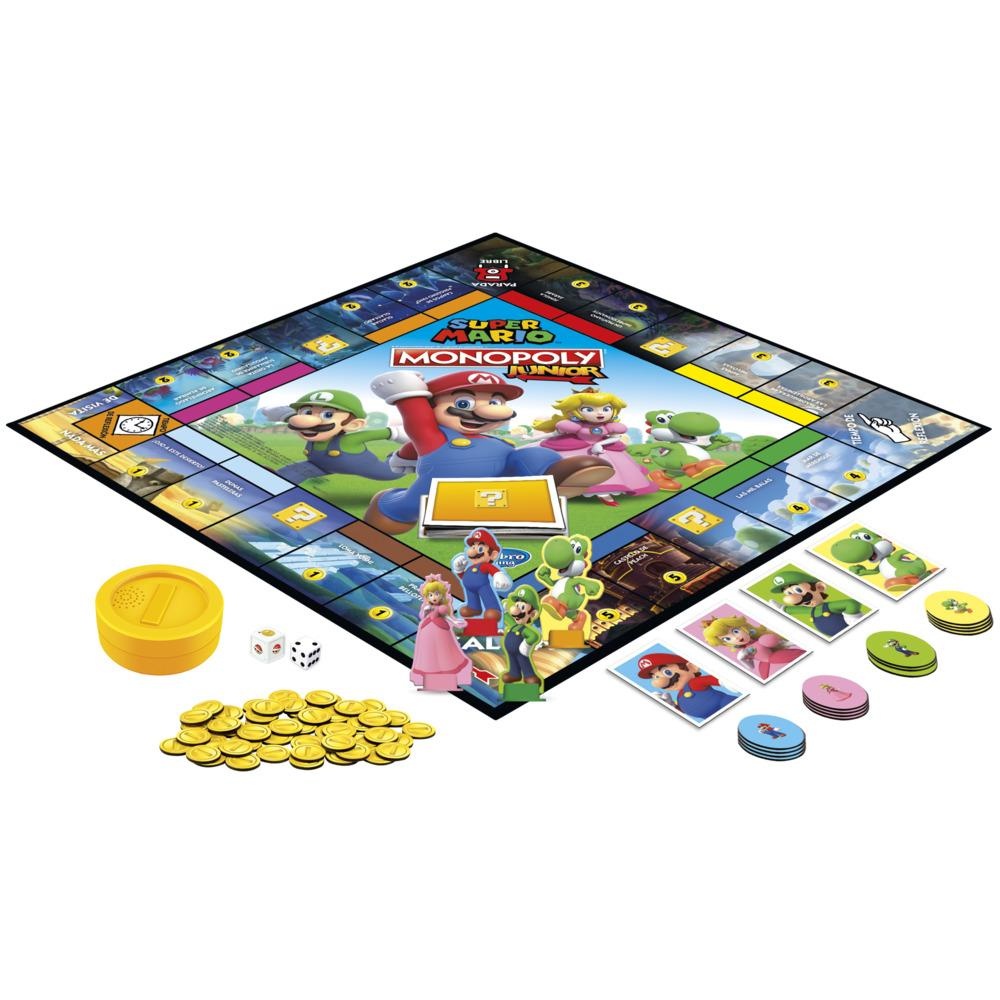 JUEGO MESA MONOPOLY JUNIOR SUPER MARIO - 2
