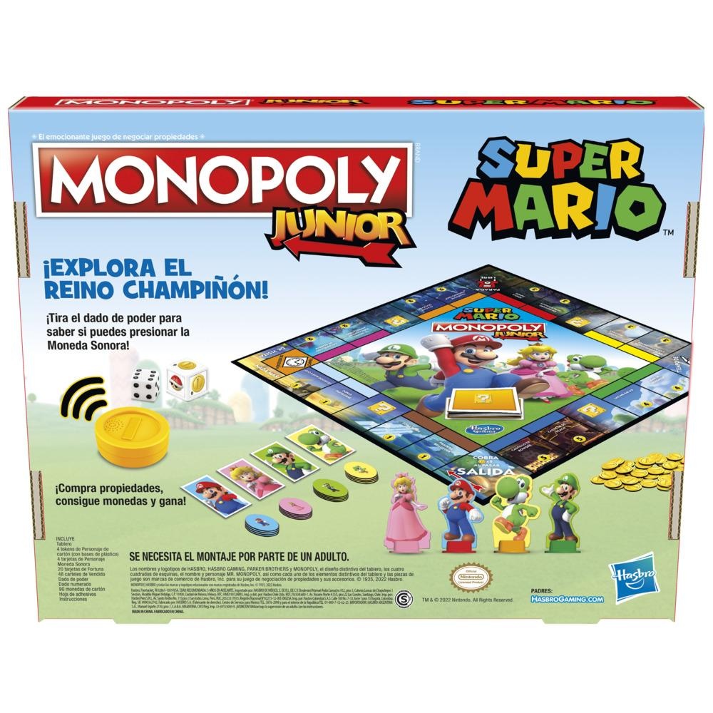 JUEGO MESA MONOPOLY JUNIOR SUPER MARIO - 4