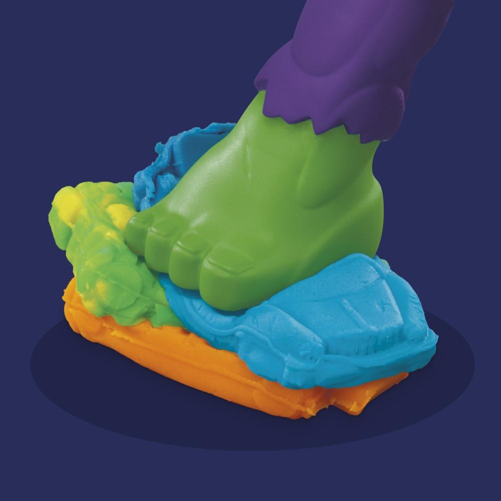 MASAS PLAY DOH MARVEL HULK APLASTA Y MOLDEA - 11