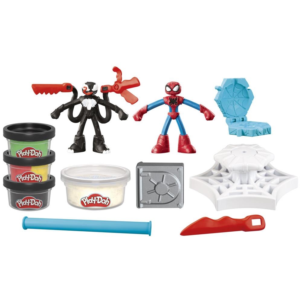 MASAS PLAY DOH MARVEL SPIDER-MAN LANZA Y ATRAPA - 2