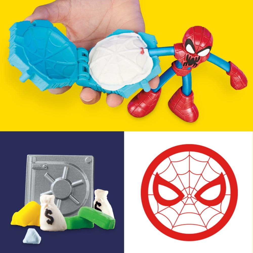 MASAS PLAY DOH MARVEL SPIDER-MAN LANZA Y ATRAPA - 11