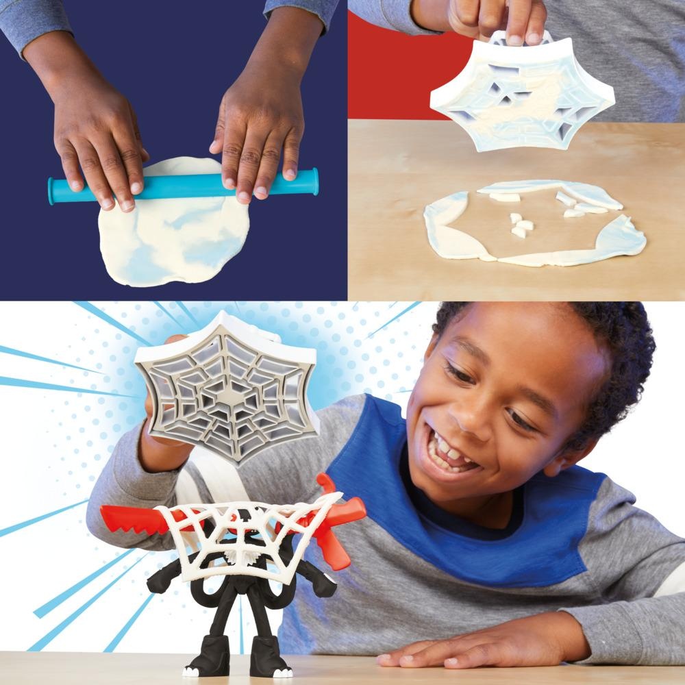 MASAS PLAY DOH MARVEL SPIDER-MAN LANZA Y ATRAPA - 8