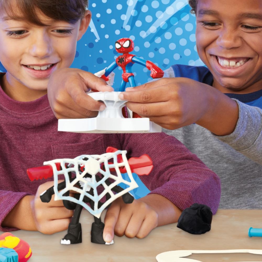 MASAS PLAY DOH MARVEL SPIDER-MAN LANZA Y ATRAPA - 9