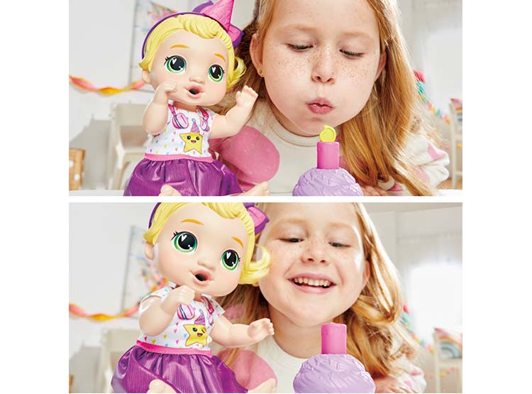 MUÑECA BABY ALIVE FIESTA DE CUMPLEAÑOS LALA GOOGOO - 4