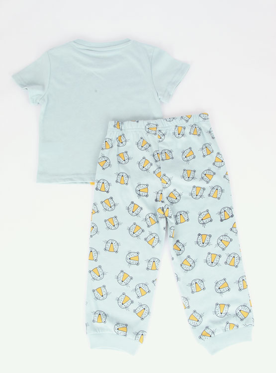 Pijama de mujer con manga corta y pantalón corto