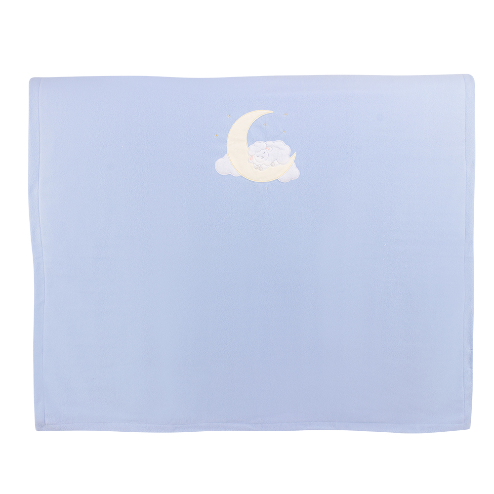 Whisper of Stars Gray Receiving Blanket by Baby Club Chic main image 0
