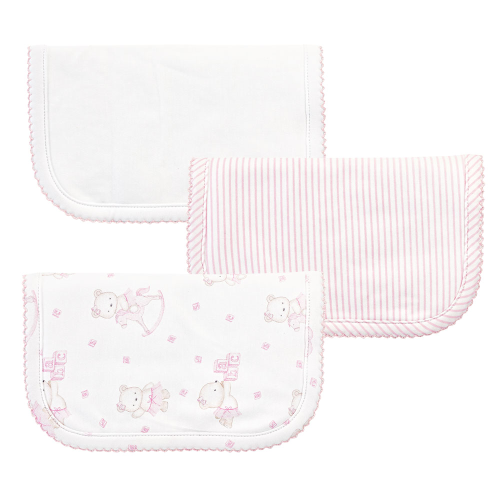 Baby Club Chic Golfing Bear Pink Diaper Cover Set main image 0
