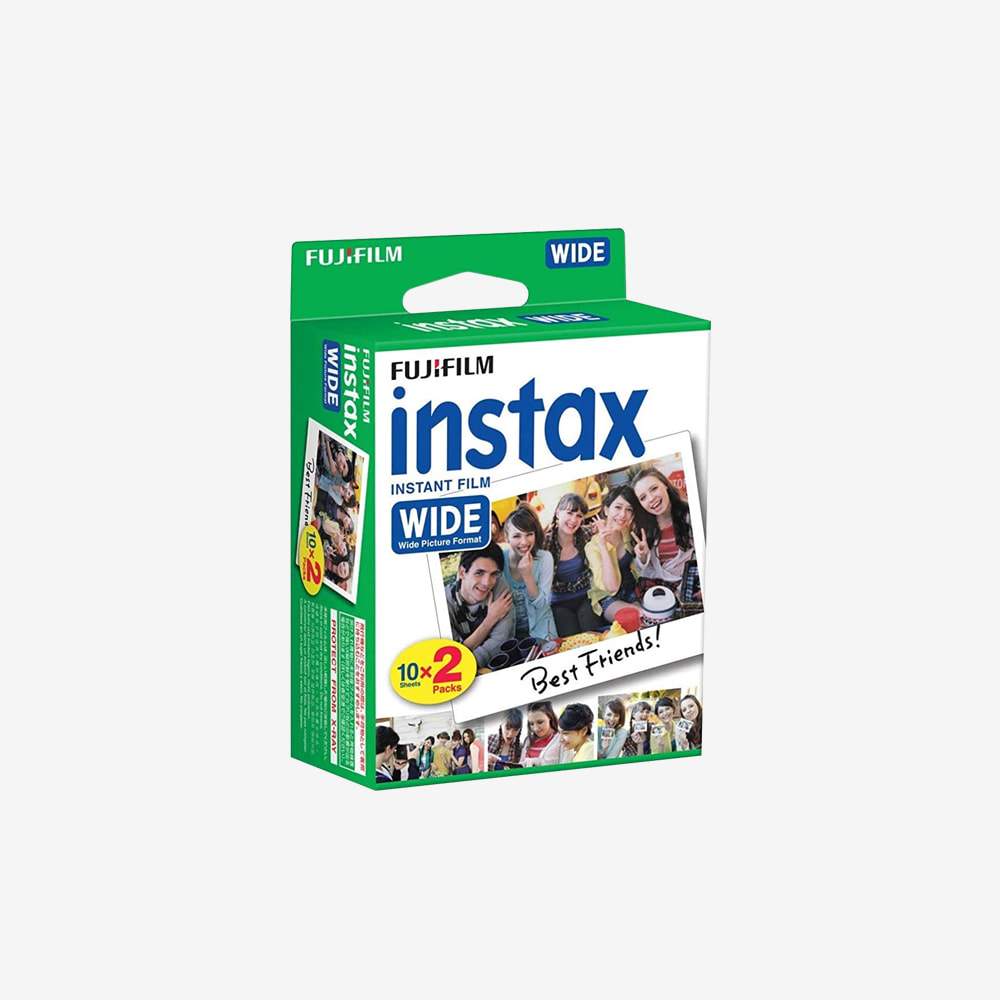 PACK FUJIFILM PELÍCULA INSTAX WIDE COLOR 20F - 2