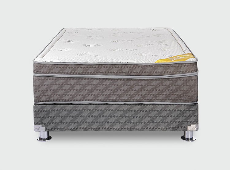 CAMA AMERICANA EL CISNE ANKARA 2 PLAZAS BLANCO - 1