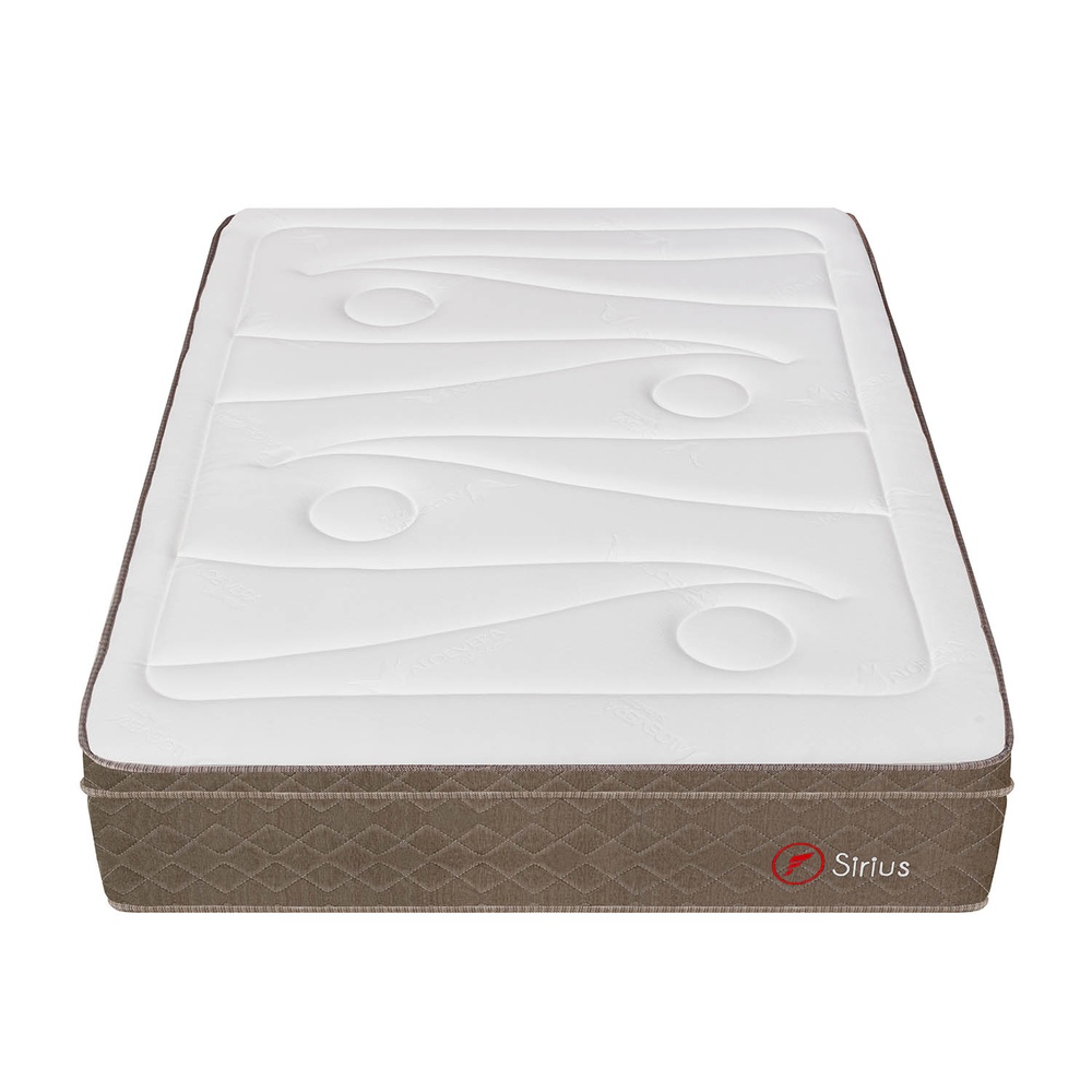 DORMITORIO AMERICANO FORLI SIRIUS QUEEN 4 CAJONES MARRON - 5