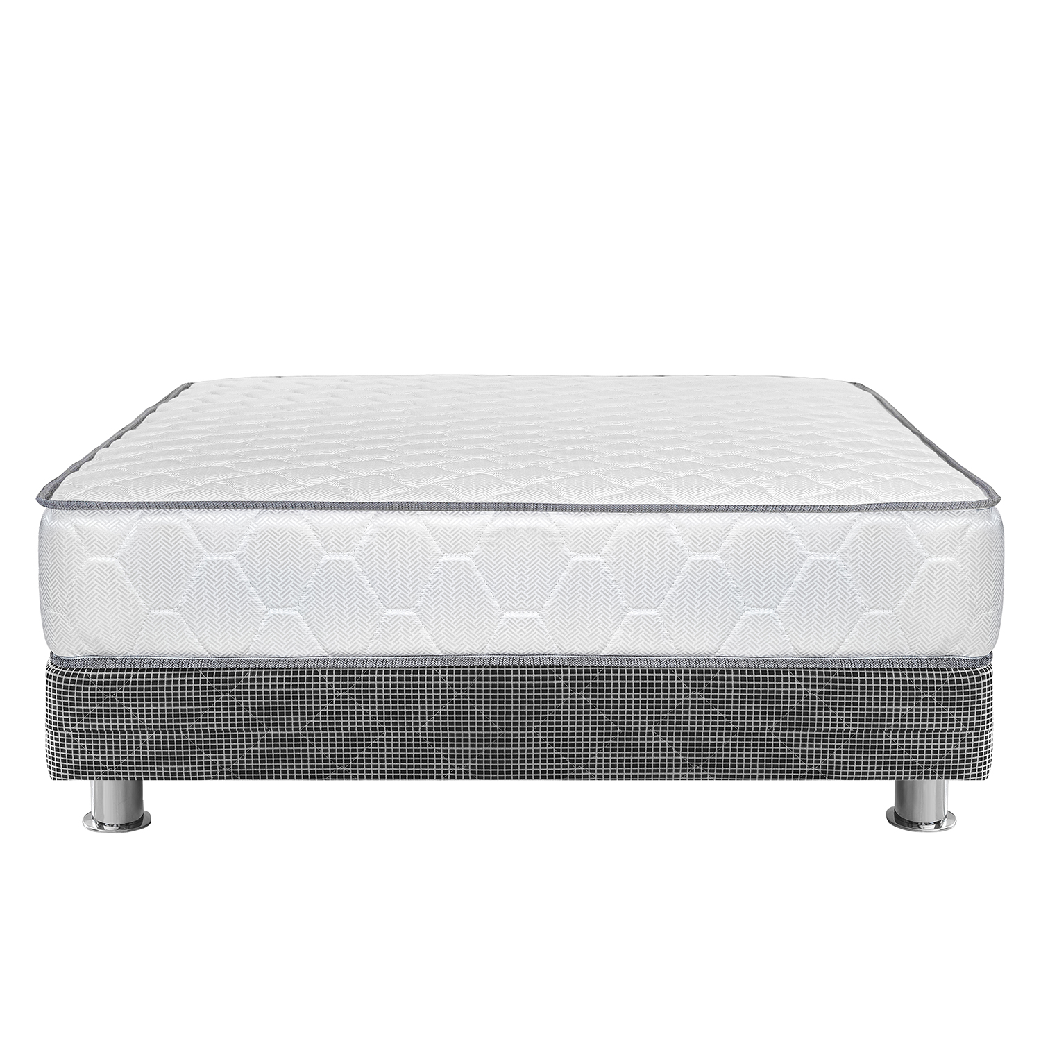 CAMA AMERICANA FORLI RENNES 1.5 PLAZAS GRIS - 1