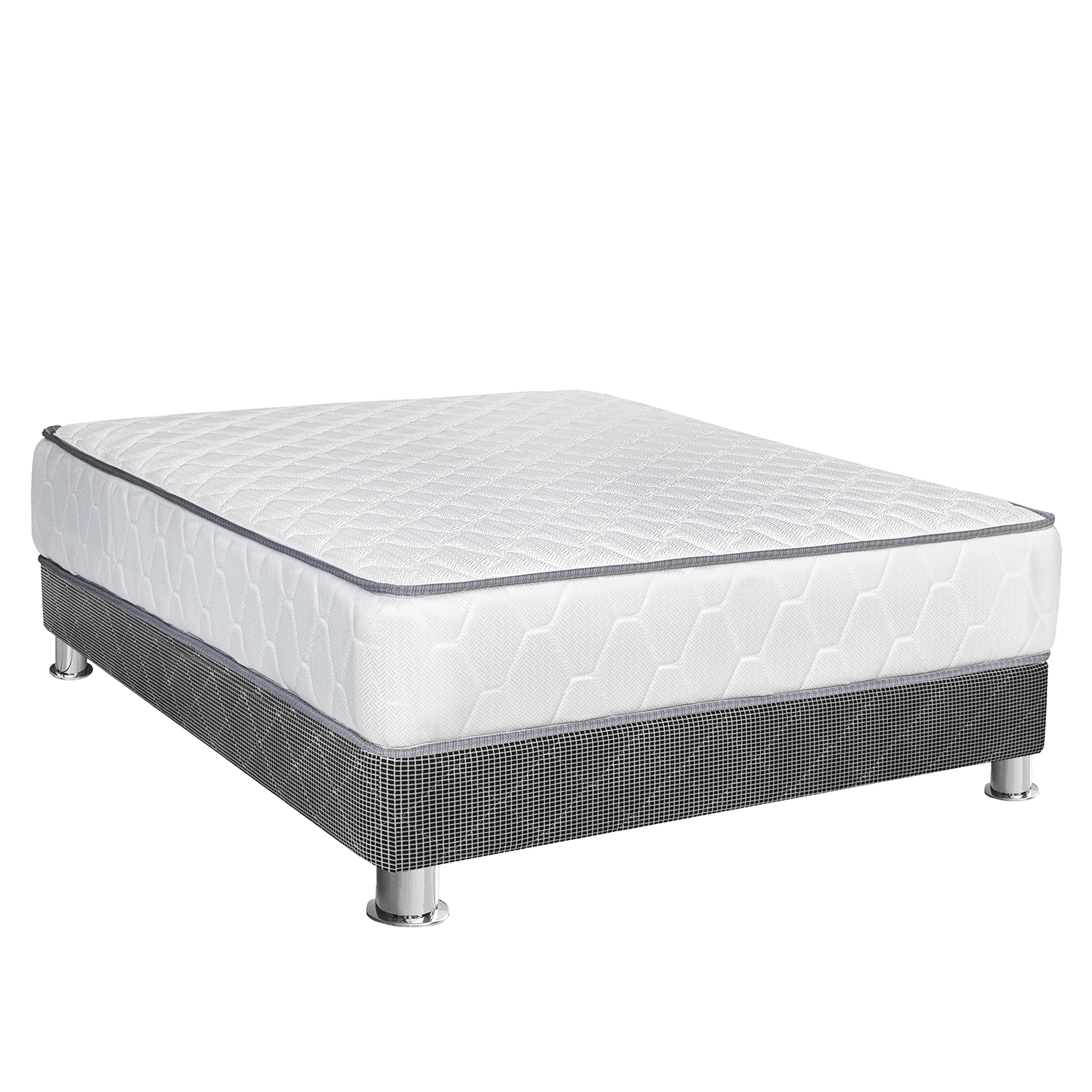 CAMA AMERICANA FORLI RENNES 2 PLAZAS GRIS - 2