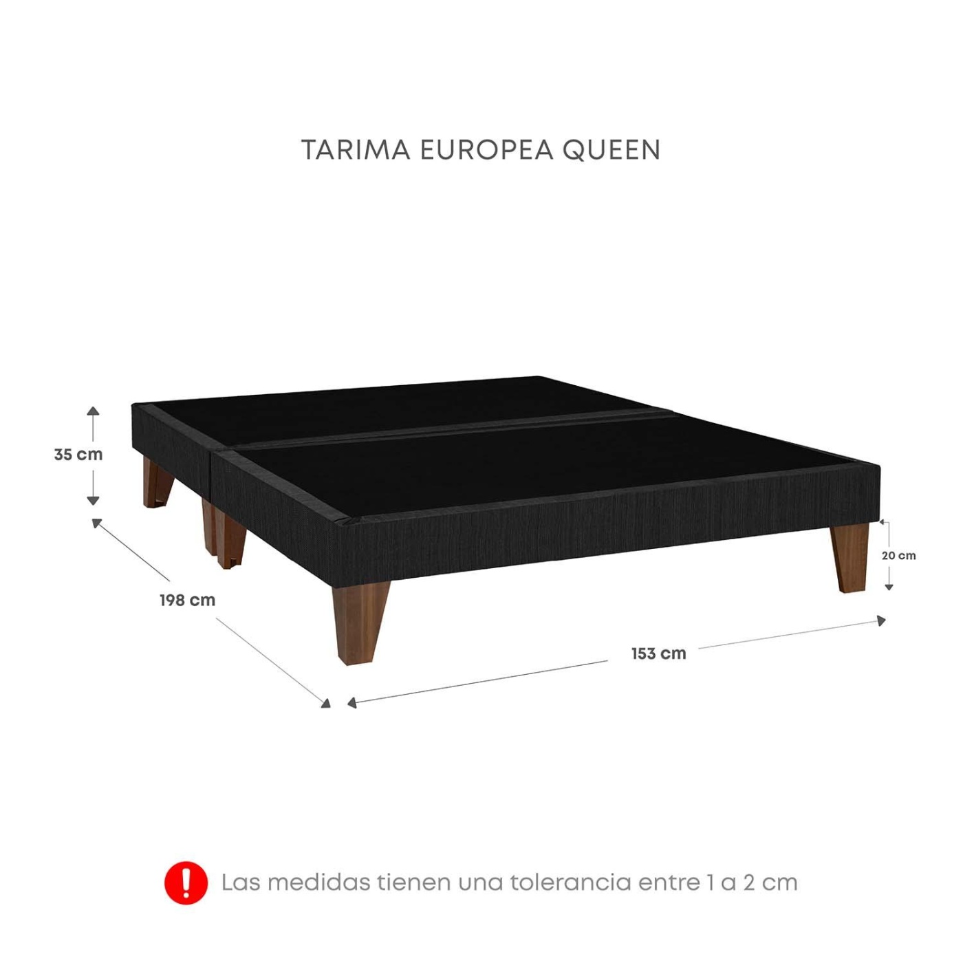 BASE RIZZOLI BOX EUROPEO GRIS QUEEN - 3