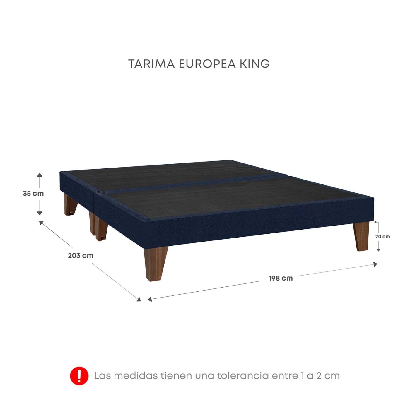BASE RIZZOLI BOX EUROPEO AZUL KING - 3