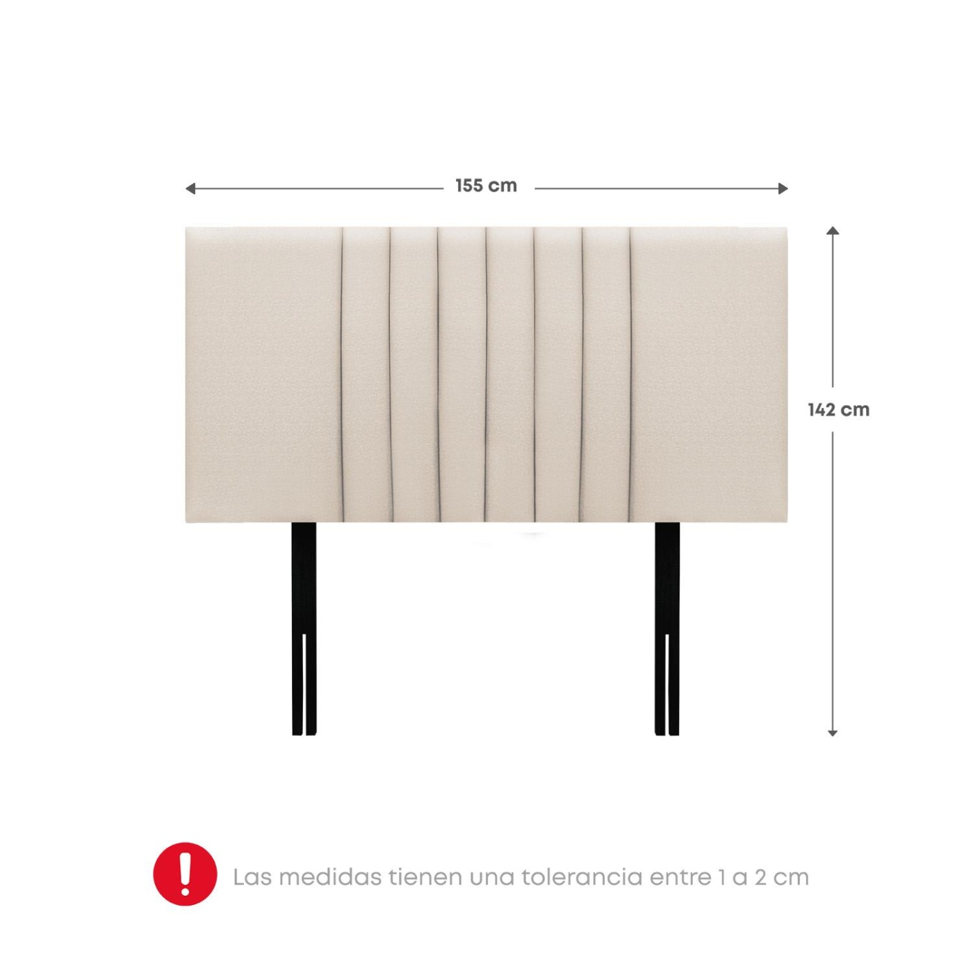 CABECERA RIZZOLI SPRING QUEEN BEIGE - 2