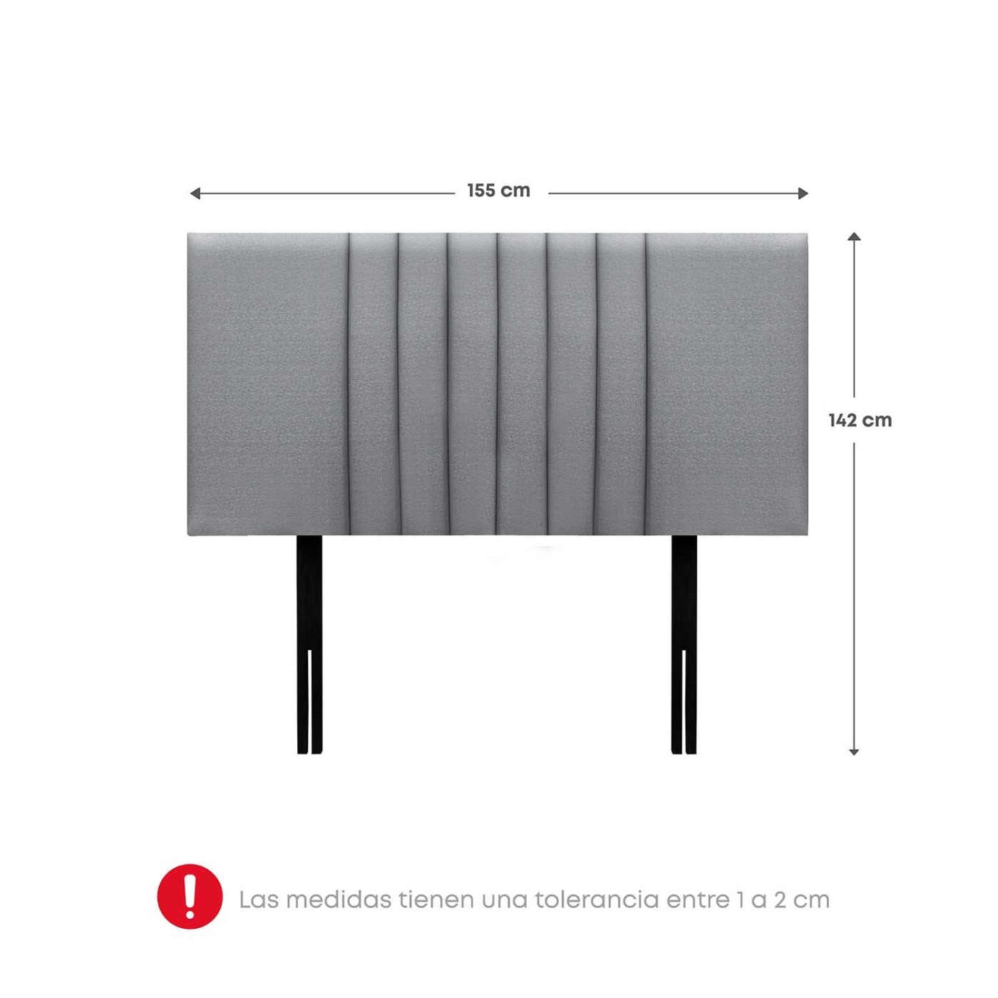 CABECERA RIZZOLI SPRING QUEEN PLATA - 2