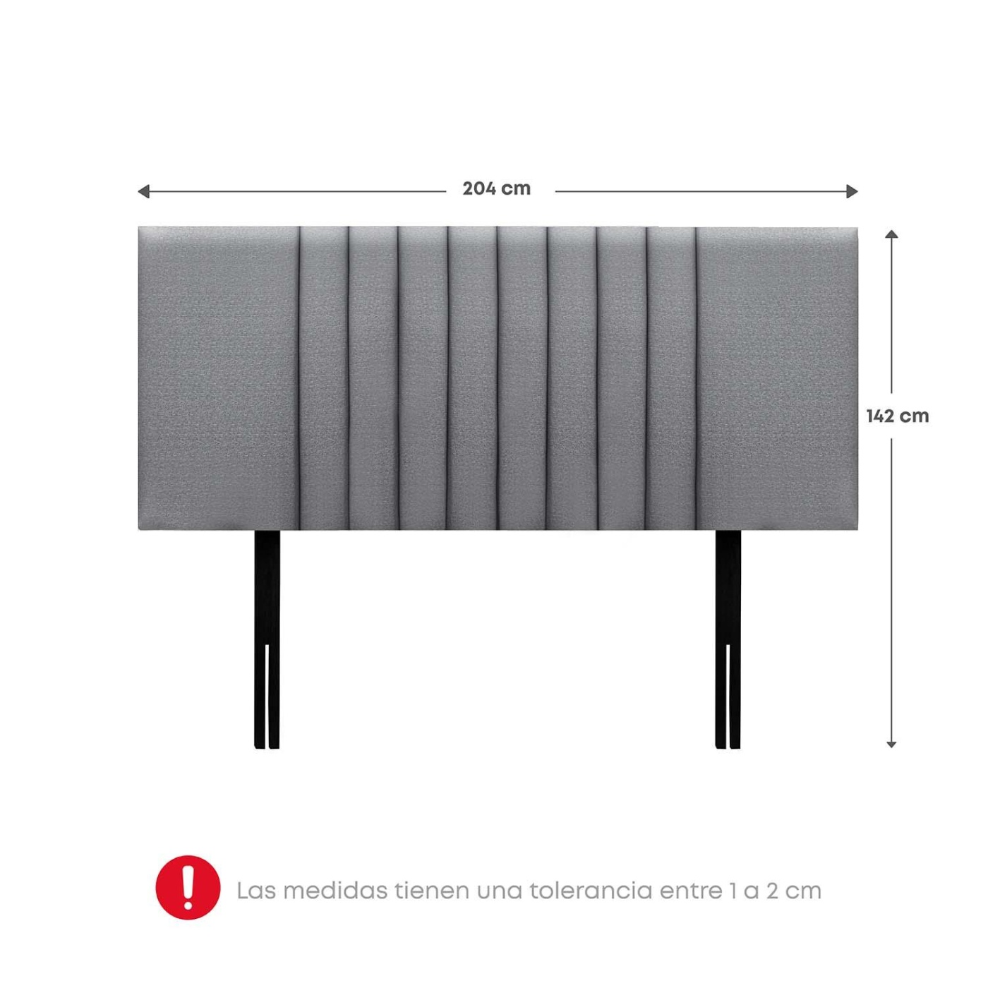 CABECERA RIZZOLI SPRING KING PLATA - 2
