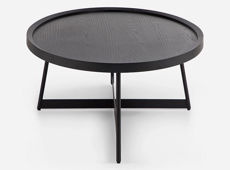 MESA CENTRO ROSEN LIBERTY NEGRO 70X120 CM - 3