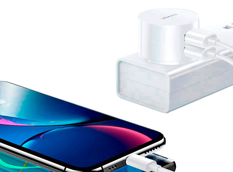 Goobay Cargador Pared Dual Con Cable Micro Usb 2,4 44984
