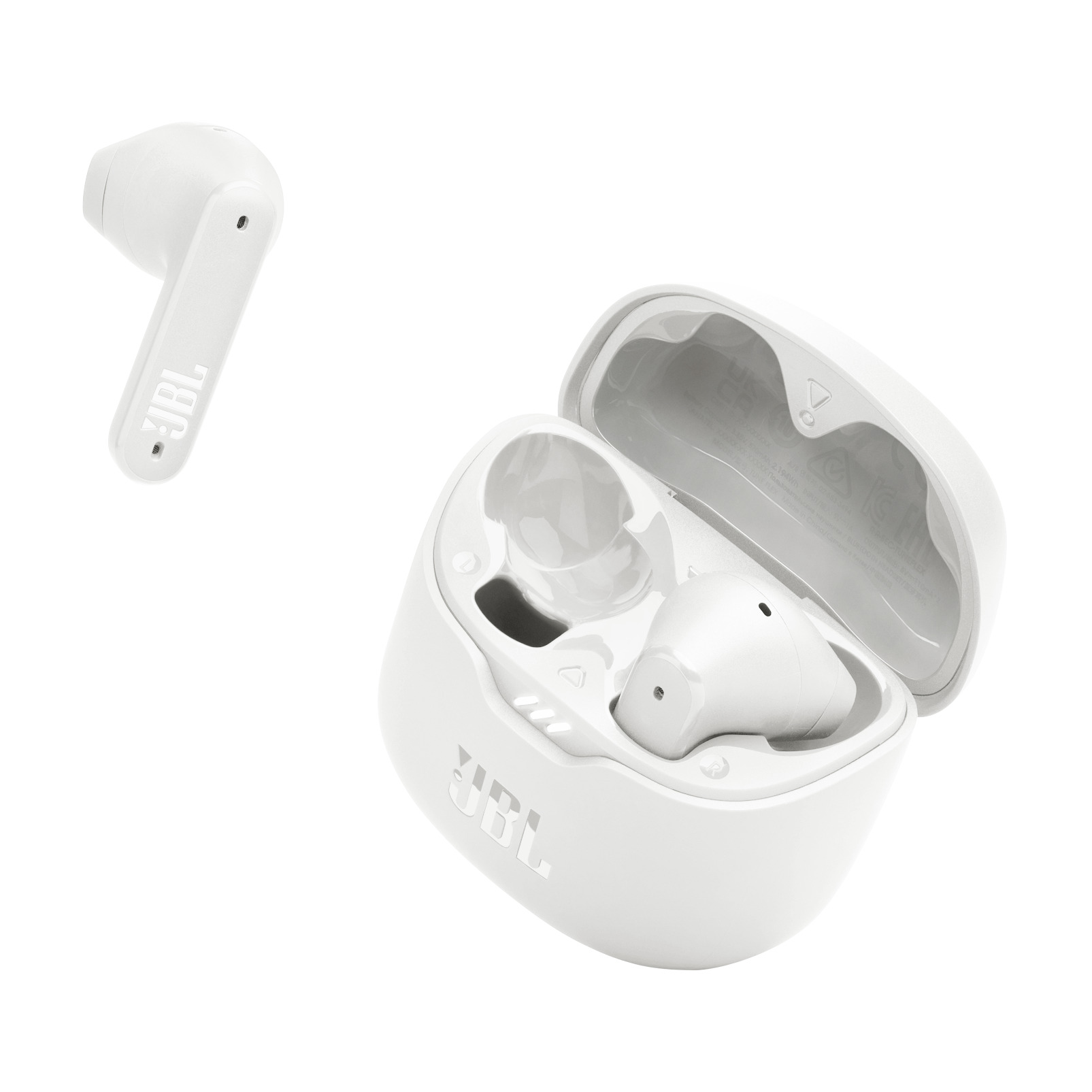 Housse Silicone Anti-choc Pour JBL Tune Flex 2 - Étui Compatible Chargement Sans Fil - Avec Mousqueton